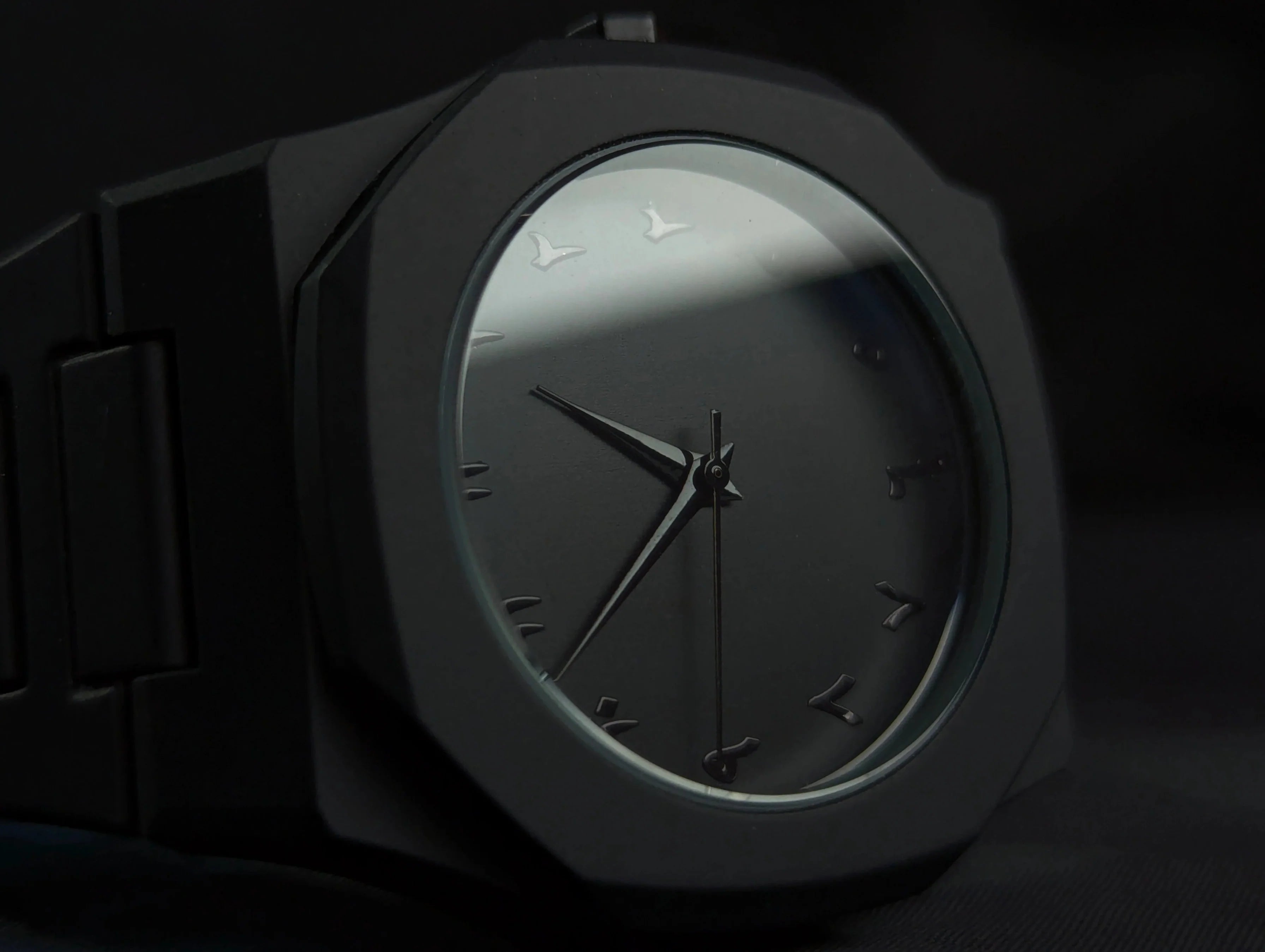 black arabic aura watch, aura watch, arabic aura watch, arabic watch