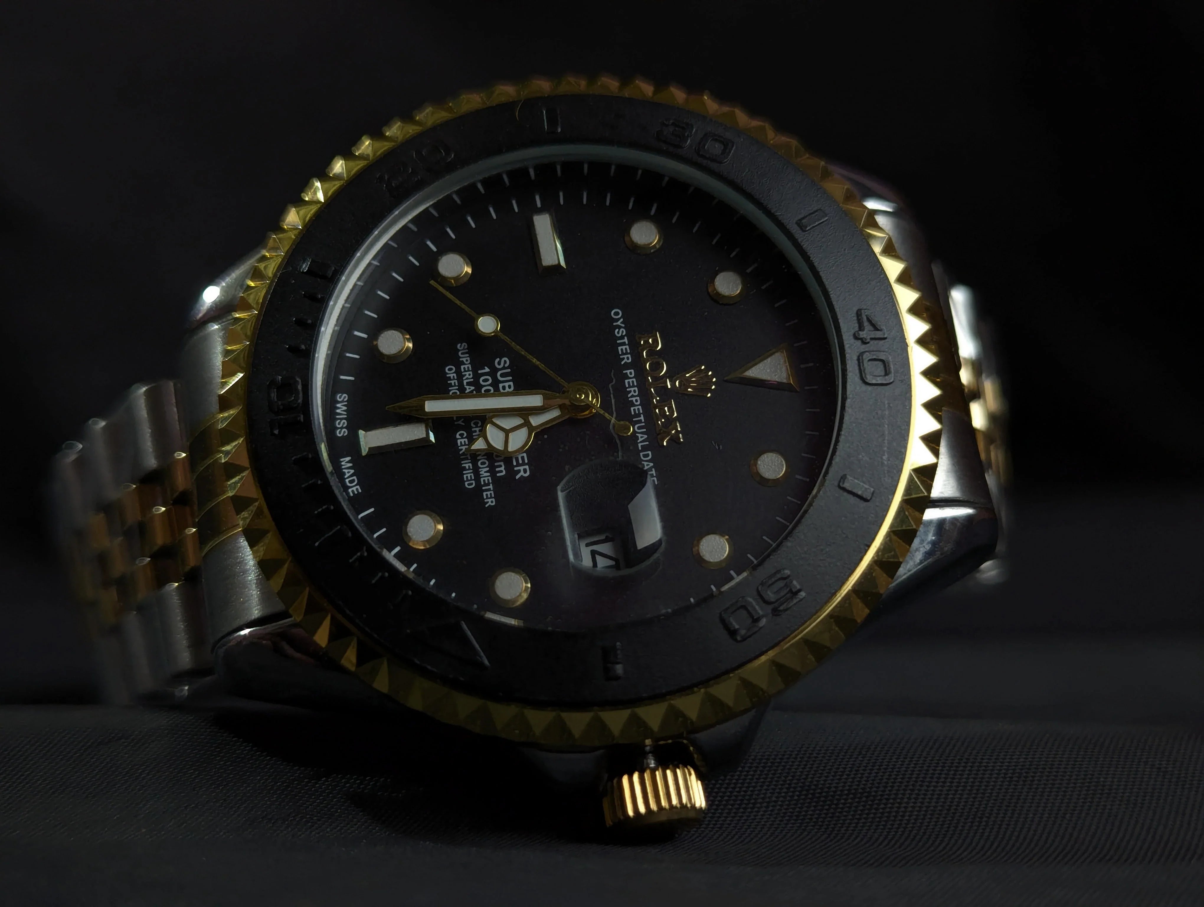 Rolex Oyster Perpetual Two Tone| Rolex Jubilee Chain